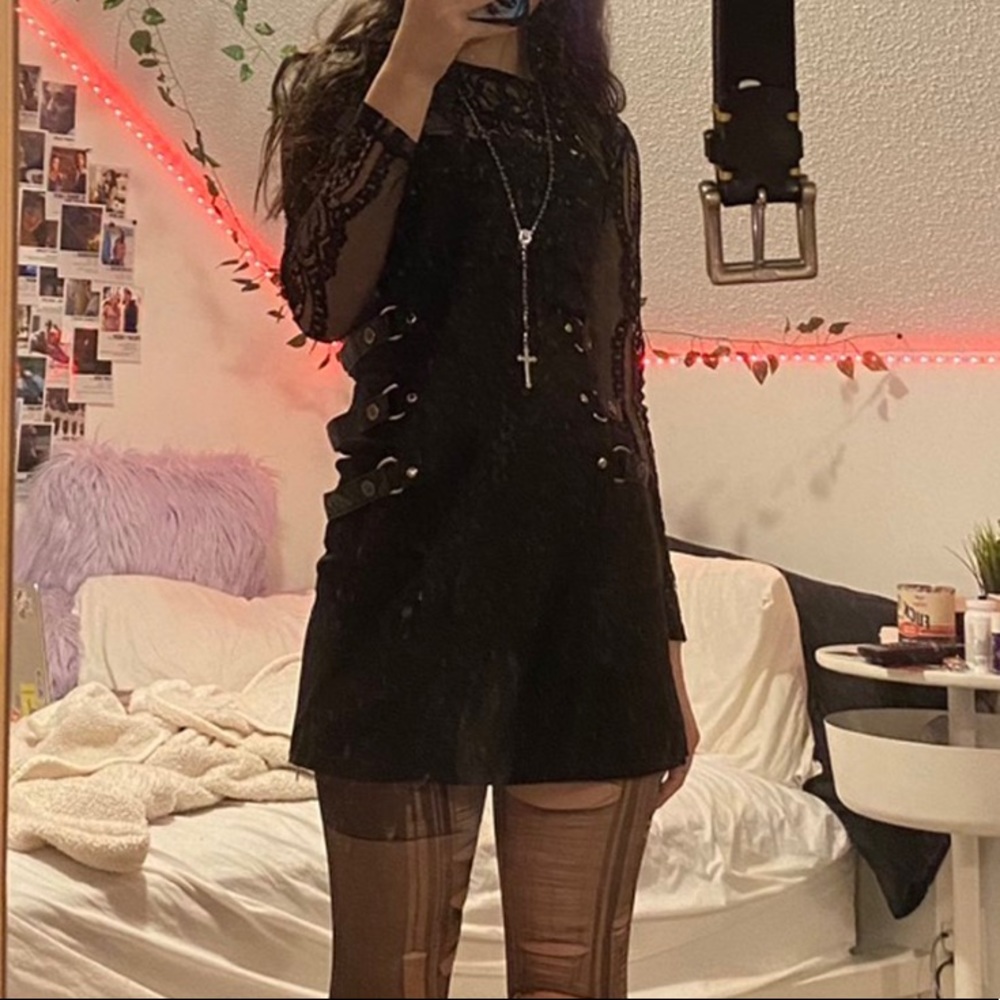 LIP SERVICE GANGSTA PRANKSTA BONDAGE DRESS